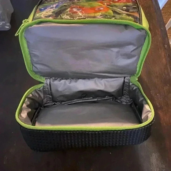 Teenage Mutant Ninja Turtles Backpack &‎ Lunch Bag Bottom Cooling Compartment - Picture 6 of 8